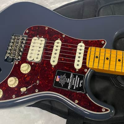 NEW ! Fender American Professional Classic Stratocaster HSS - Faded Black - 7.7lbs - Authorized Dealer - G07504 image 1