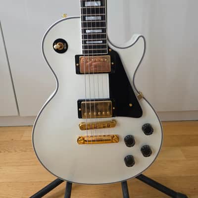 Gibson Gibson Custom Shop Les Paul Custom 70th Anniversary 2022 - Alpine White image 2