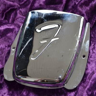 Fender Jazz Bass - Bridge Cover - Chrome - Vintage Late 70s image 2
