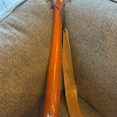 Michael Kelly Dragonfly Fretless Acoustic Bass 4 String with Fishman Electronics Blond Quilted image 20
