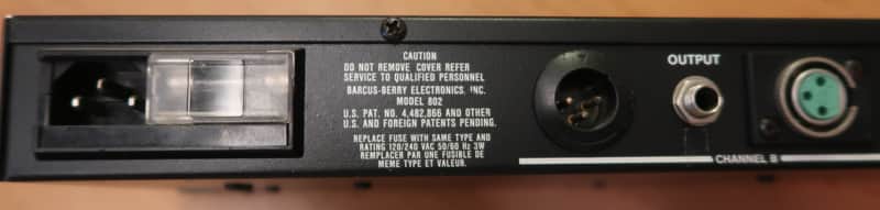 BBE 802 ソニックマキシマイザー BBE 802 ソニックマキシマイザー BBE Model 802 Rackmount Sonic