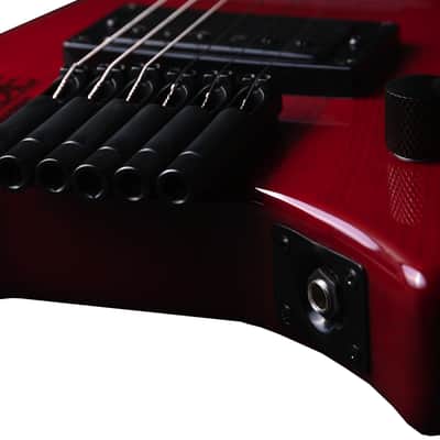 Bootlegger Guitar  Spade Gibson Scale 24.75 Headless Guitar With Case 2022 image 7