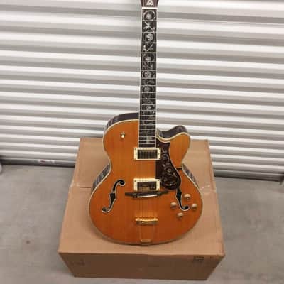 Antoniotsai Hollow body  Electric Guitar 1995 Blonde  ONE OF A KIND! image 4