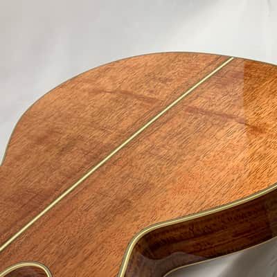 Takamine EF508KC NEX Koa Acoustic-Electric Guitar Gloss Natural + Hard Case B-Stock image 13
