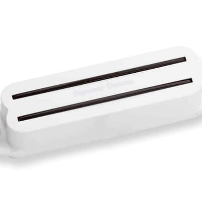 Seymour Duncan SHR-1BWH Hot Rails Strat Bridge Pickup - White image 1
