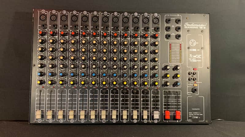 rare Studiomaster Diamond Club 12-2 - Brittish made Analog Mixer image 1