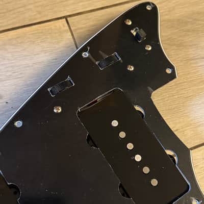 2025 Fender American Professional II Jazzmaster LOADED Pickguard Black USA V-Mod image 5