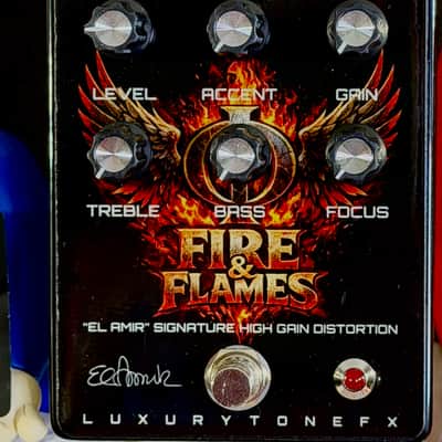 LUXURY TONE FX FIRE & FLAMES Amir Signature (25 Units Worldwide Signed by Amir) BLACK image 14
