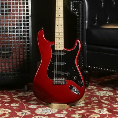 Upgraded Fender Stratocaster ST-50, MADE IN JAPAN 1994-1995 - Apple Candy Red Metallic image 1