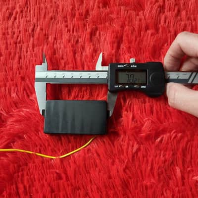 Matsumoku MMK (Aria Pro II, Westone, Westbury, Electra, Vantage...) Covered Black Humbucker - Possibly 1980's - 1990's - Black - 11.35K ohm - Made in Japan MIJ image 12