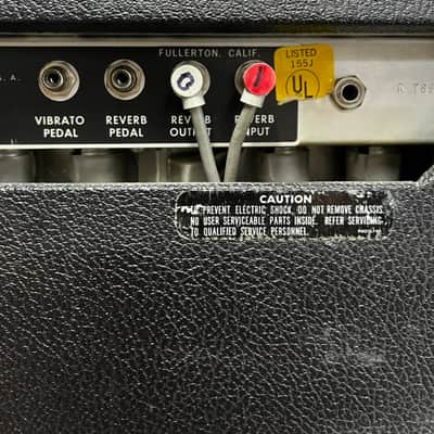 Fender Super Reverb 2-Channel 40-Watt 4x10" Guitar Combo 1968 - 1982 image 8