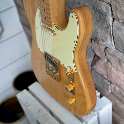 Fender American Deluxe Professional Telecaster Ash with Maple Fretboard 2011 - 2016 - Natural Blonde W/Gold Hardware image 13