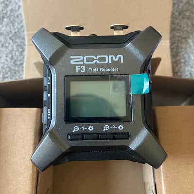 Zoom F3 Compact Field Recorder 2022 - Present - Black image 1
