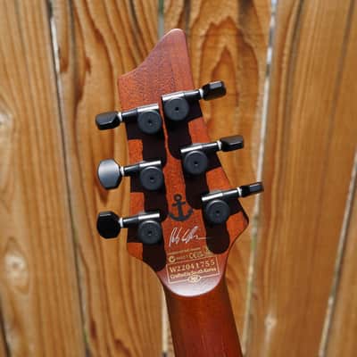 Schecter DIAMOND SERIES C-1 Rob Scallon Satin Dark Roast 6-String Electric Guitar 2023 Model Closeout image 5