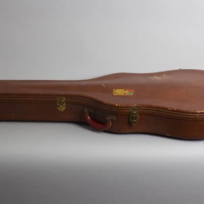 Gibson ES-225 Thinline Hollow Body Electric Guitar (1955), ser. #W2880-35, original brown hard shell case. image 11