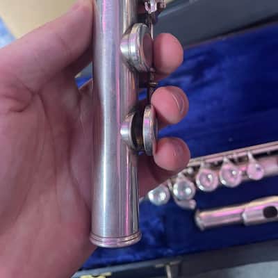 King Cleveland 610 Flute w/ Hard Case Blue Lining (parts/ repairable) image 16