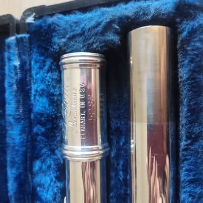 Gemeinhardt 50 Series - Gold Lip Plate Silver Plated image 5