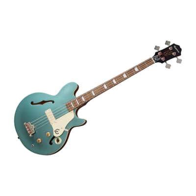 Jack Casady Bass Faded Pelham Blue Epiphone image 3