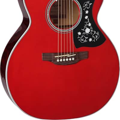 Takamine GN75CE Grand Concert Acoustic-Electric Guitar, Solid Spruce Top, Wine Red image 1