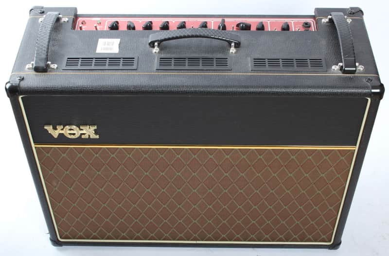 2008 Vox AC30CC2X Custom black blue alnico image 1