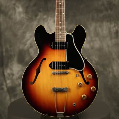 1960 Gibson ES-330 TD Sunburst CLEAN w/original Brown hardshell case image 2