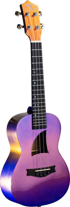 Eddy Finn EFOK-MH OCEAN KING SERIES CONCERT UKULELE WITH GIG BAG SAP - Color Shift Blue/Orange image 1