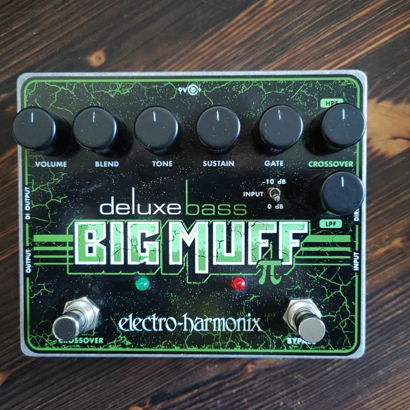 Electro-Harmonix Deluxe Bass Big Muff Pi Distortion / Sustainer 2012 - Present - Black / Green Bild 1