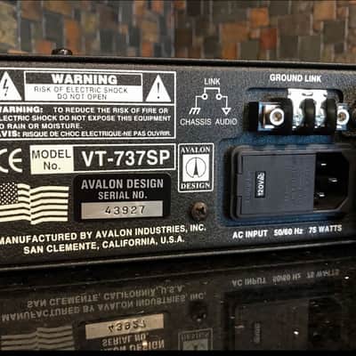 Avalon VT-737sp Tube Channel Strip 2006s - Silver image 5