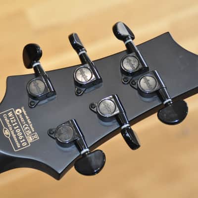 SCHECTER Damien 6 LH SBK Satin Black / Left Handed / Damien-6 / WI21100610 imagen 13