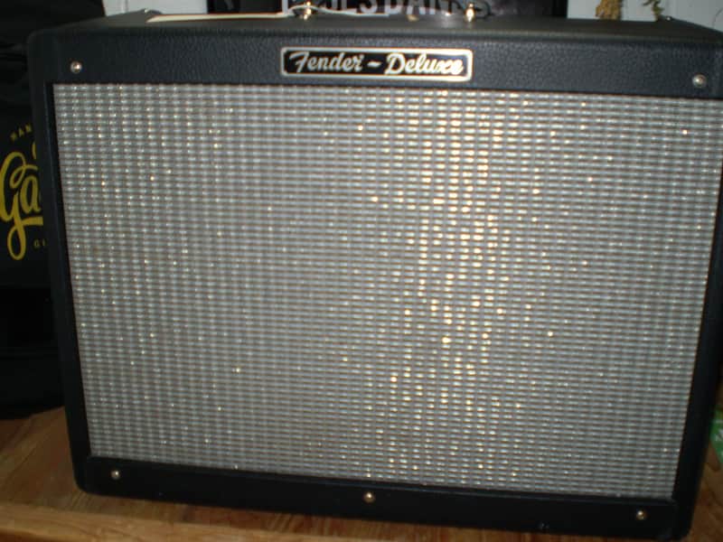 Fender Hot Rod Deluxe 3-Channel 40-Watt 1x12" Guitar Combo 1996 - 2001 - Black image 1