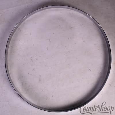 Gretsch 12" Single-Flange Tom Drum Rim/Hoop Chrome Brass COB Broadkaster USA 40s image 2