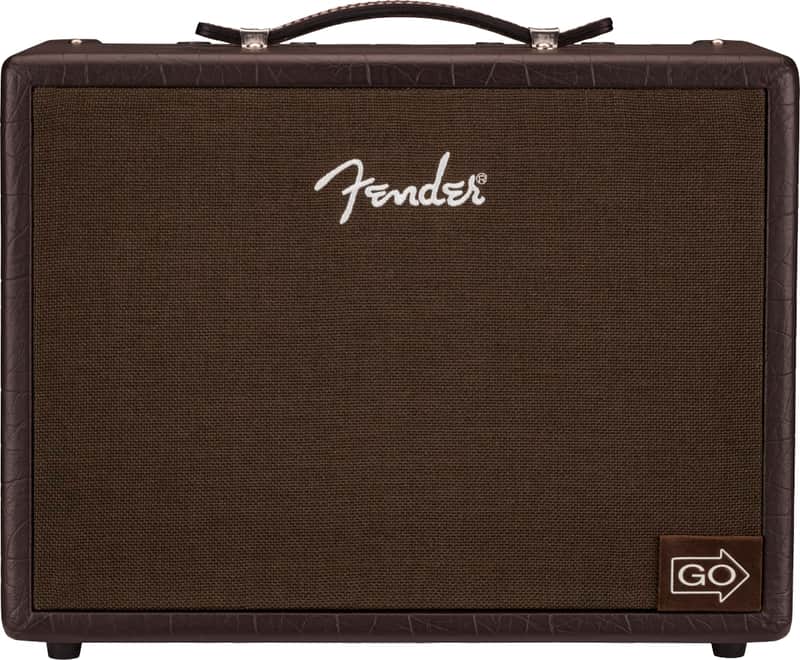Fender Acoustic Junior GO 2-Channel 100-Watt 1x8" Battery-Powered Acoustic Guitar Combo 2020 - Present - Brown image 1