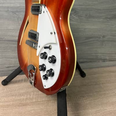 1986 Rickenbacker 360 Fireglo Electric Guitar w/ Case #2697 image 5