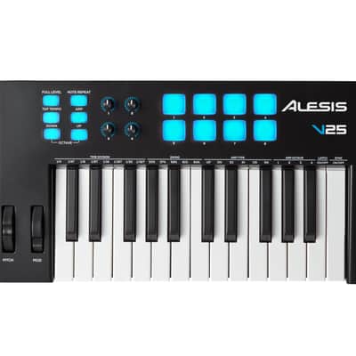 Alesis V25MKII USB-MIDI Keyboard Controller - 25-Key