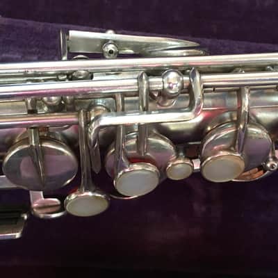 Selmer Model 22 Alto Sax Excellant Restoration 1922 Original Silver Plated 15%Sale image 4