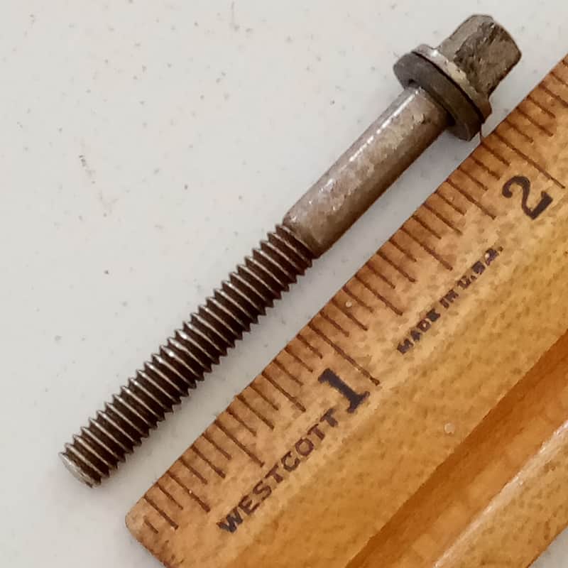 30s Slingerland 2″Tension T-Rod Radio King Snare Drum/Tom Nick…