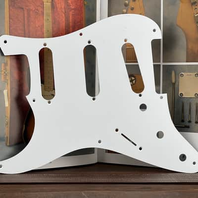 General Vintage Tone 54 to 1955 Pickguard for Stratocaster®️ Original HIPS Left handed “ Polystyrene “ Pickguard For Strat®️ image 1