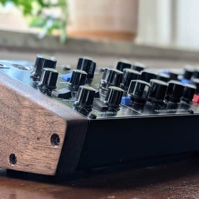 Solid Black Walnut Side Panels for Behringer Model D (Fits Neutron, Pro-1, WASP, Cat, etc) image 2