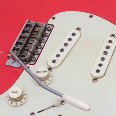 Pre-CBS 60's Aged Tremolo Vintagecorrect, Pat. Pend.Saddles, Made in UK image 2