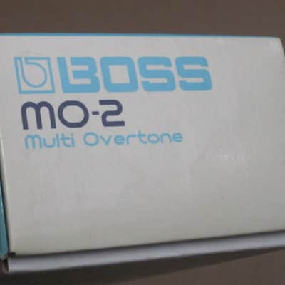 lite use mostly very clean Boss EMPTY BOX for MO-2 Multi Overtone (NO pedal/NO paperwork) box specifically from 2013 - but can be home for other year MO2 pedal [lower part of box from different brand (DigiTech's X- Series) pedal box fits fine w/ Boss lid] image 16