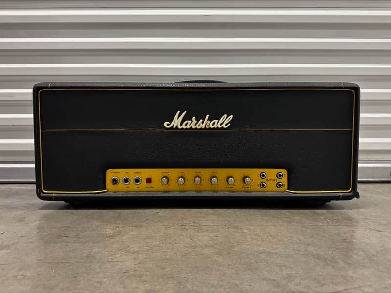 Marshall JMP 1959 Super Lead 2-Channel 100-Watt Guitar Amp Head 1967 - 1975 - Black image 1