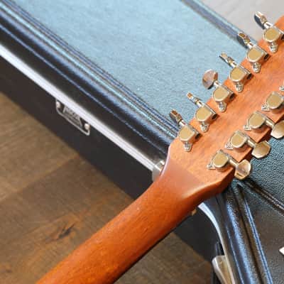 Vintage! 1980’s Simon & Patrick Luthier W.C. Natural Satin 12-String Acoustic/ Electric Guitar + Case image 18