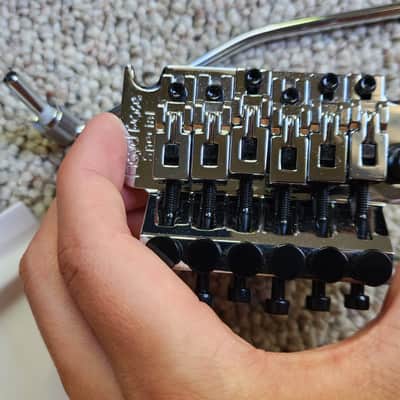 NEW Floyd Rose FRTS1000R3 Special Series Tremolo Kit with R3 Locking Nut 2010s - Chrome image 8