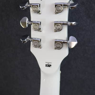 ESP LTD X-Tone AC-10E Acoustic Electric Guitar with Pickup Preamp EQ Tuner OM Body XTONE White image 6