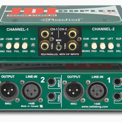 Radial JDI Duplex mk4 Stereo Direct Box image 4