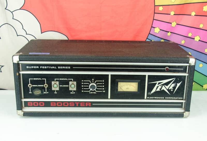 Vintage Peavey Super Festival Series 800 Booster Amplifier image 1