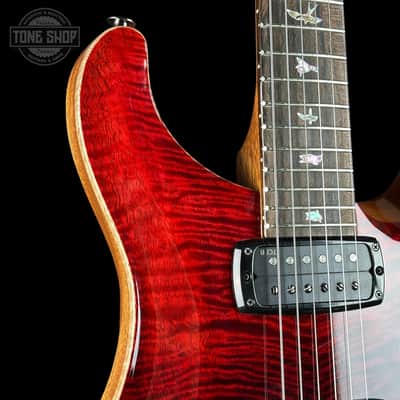 PRS Custom 24-08 Mango Limited Fire Red / Gray Black Fade w/case 0424349 image 4