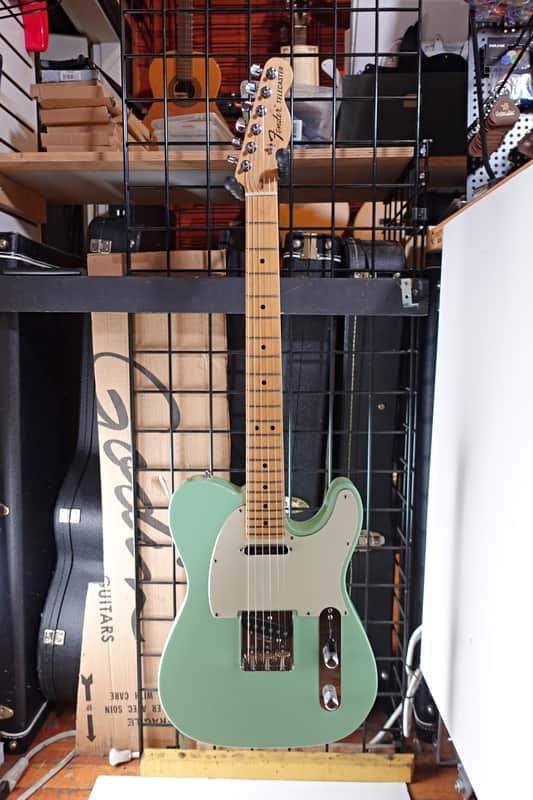 Fender American Special Telecaster FSR Surf Green with Maple Fretboard - 2017 image 1