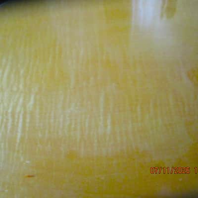 Harmony H-71 Meteor Guitar, 1960's, Blond, Dearmond Pu's, Waverly Tuners image 12