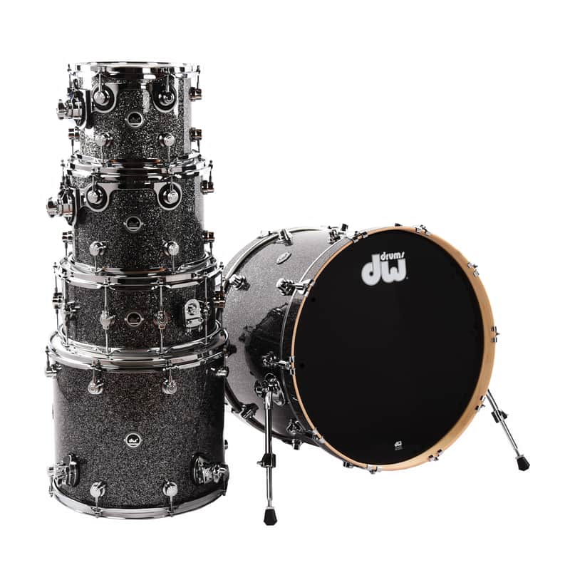 DW DWe Acoustic/Electronic Convertible 10/12/16/22/6.5x14" 5pc Drum Kit with Electronic Cymbals & Hardware image 2